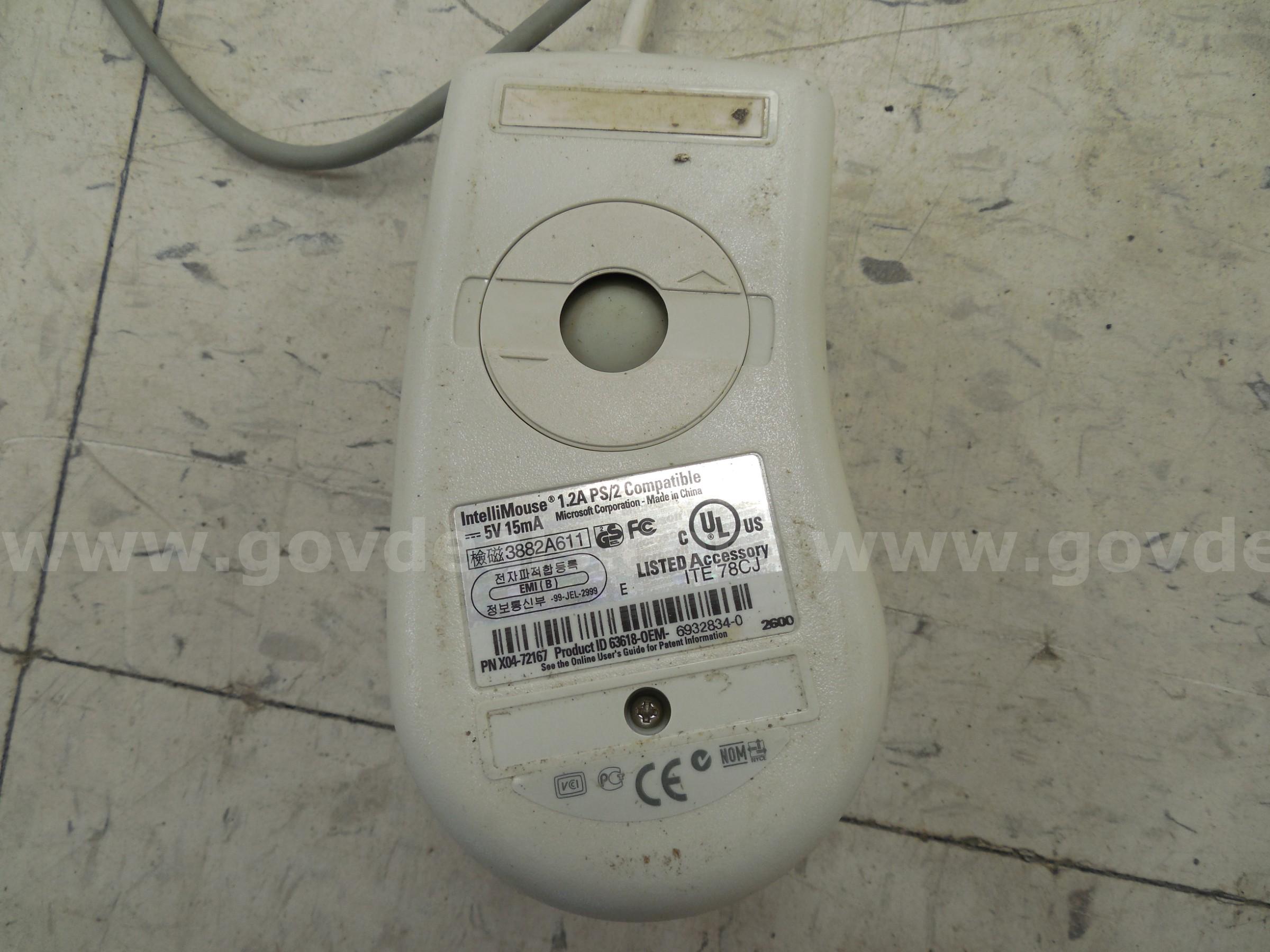 Vintage Microsoft mouse pair   Government Surplus Auction - Photo #6