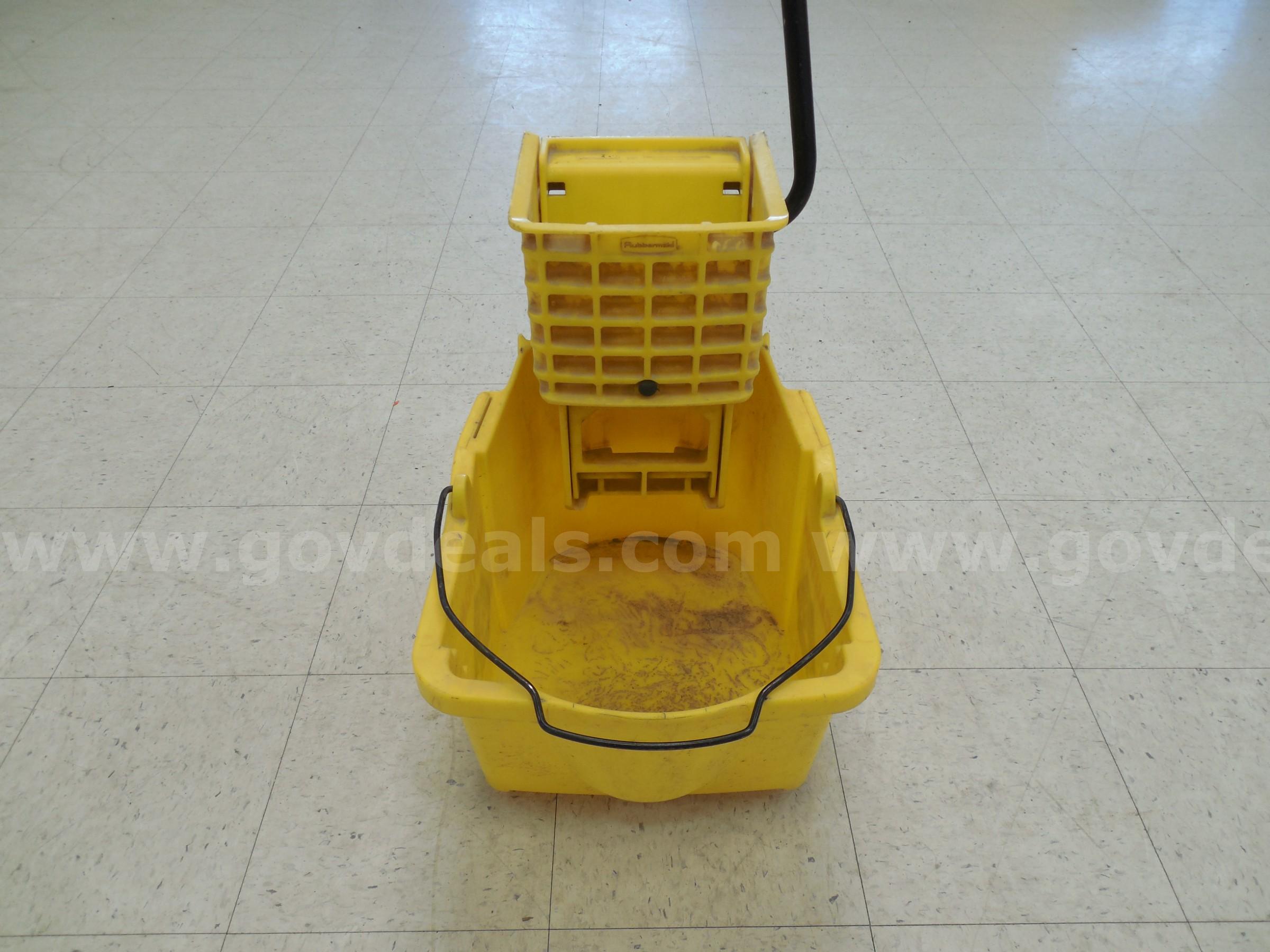Damaged mop bucket