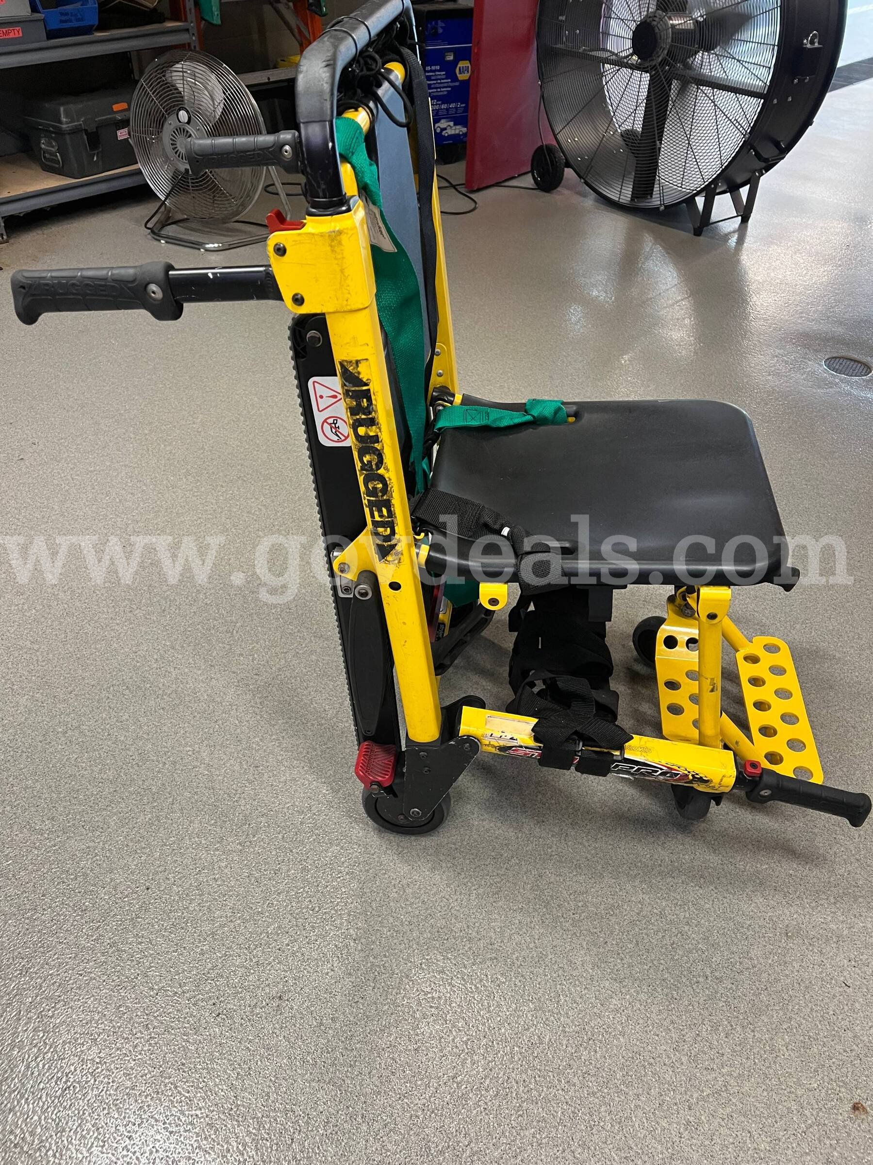 Stryker 6252 Stair-PRO Stair Chair Stryker 6252 Stair-PRO Government Surplus Auction - Photo #3