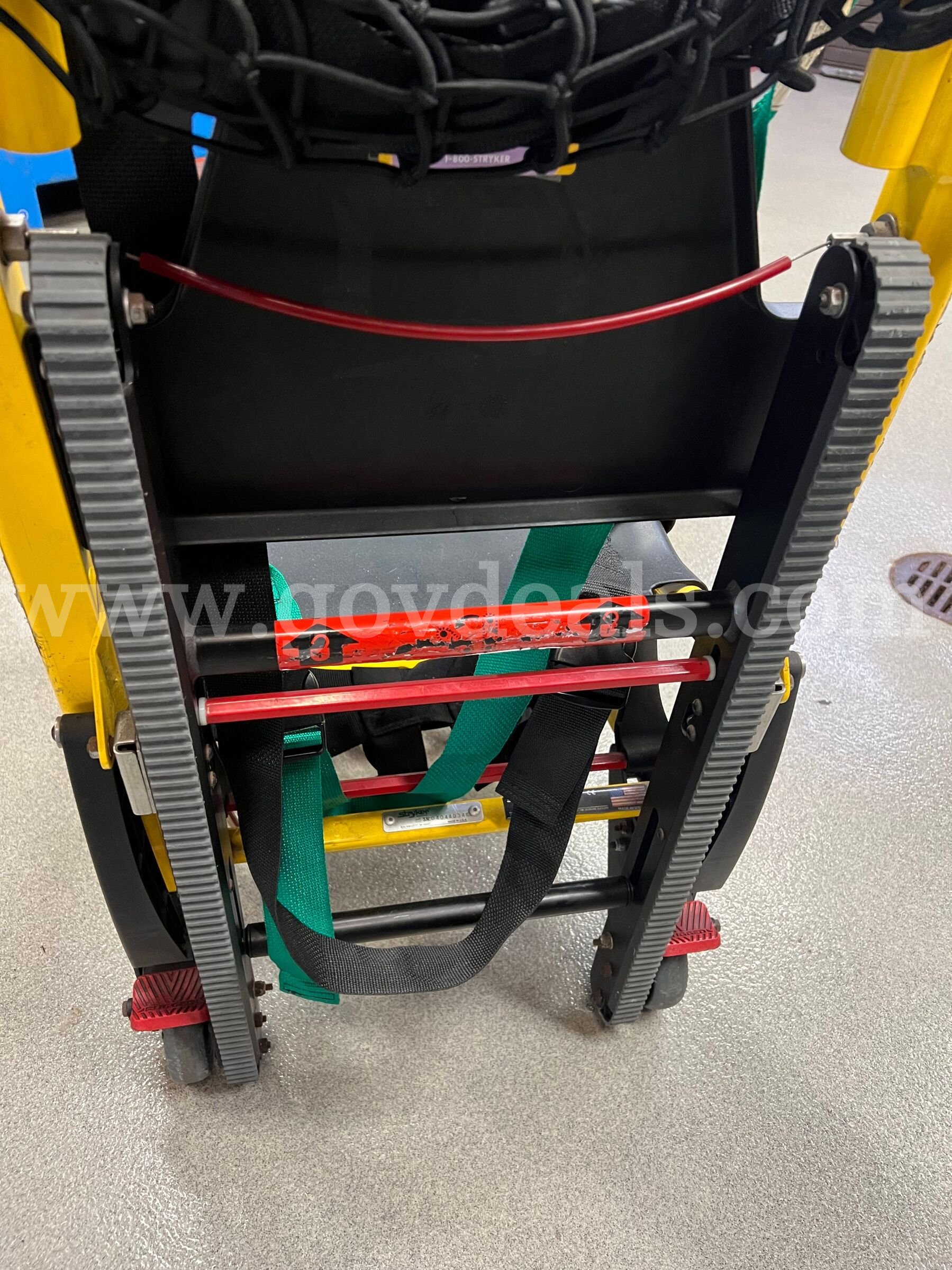 Stryker 6252 Stair-PRO Stair Chair Stryker 6252 Stair-PRO Government Surplus Auction - Photo #4