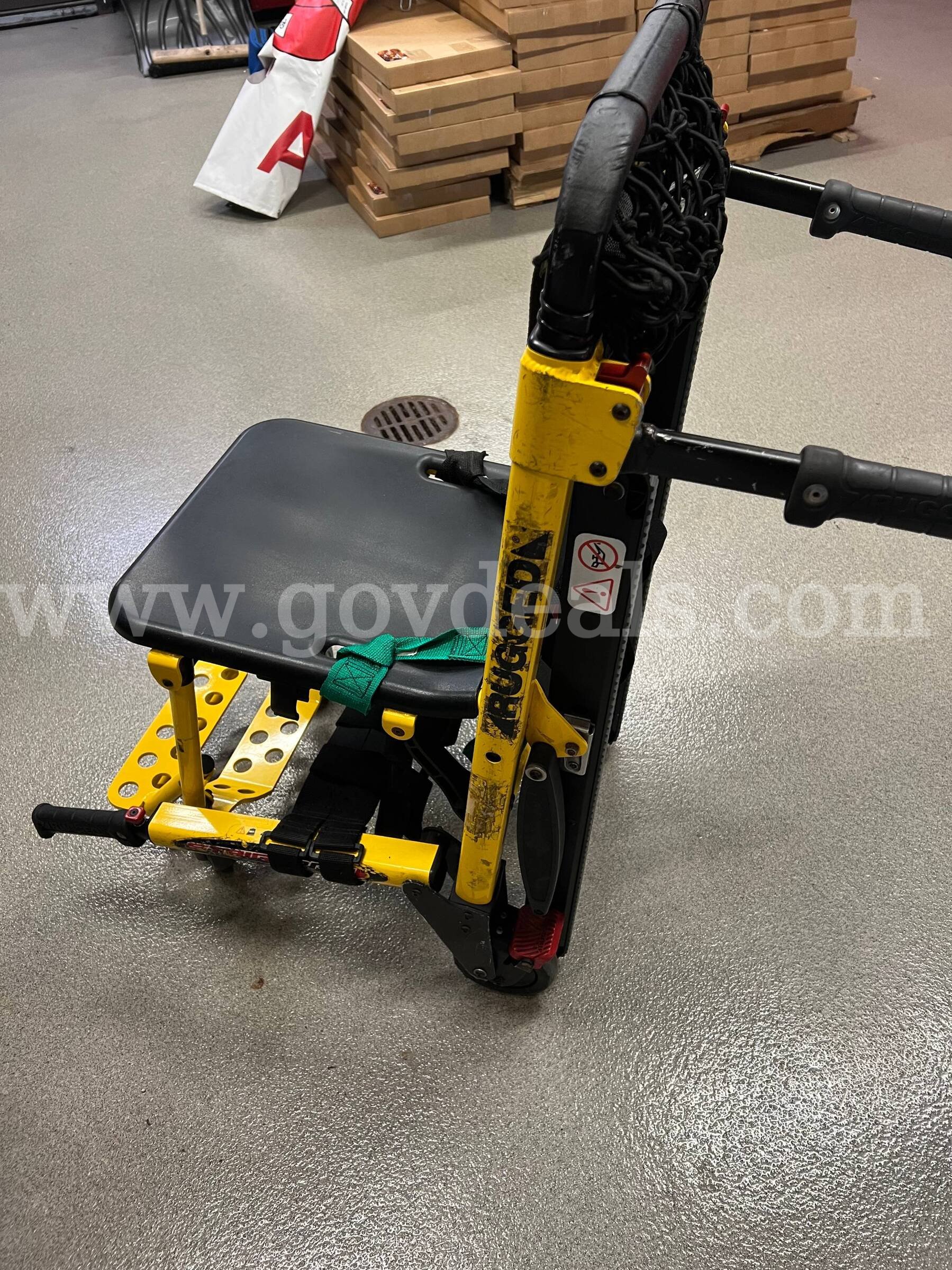Stryker 6252 Stair-PRO Stair Chair Stryker 6252 Stair-PRO Government Surplus Auction - Photo #5