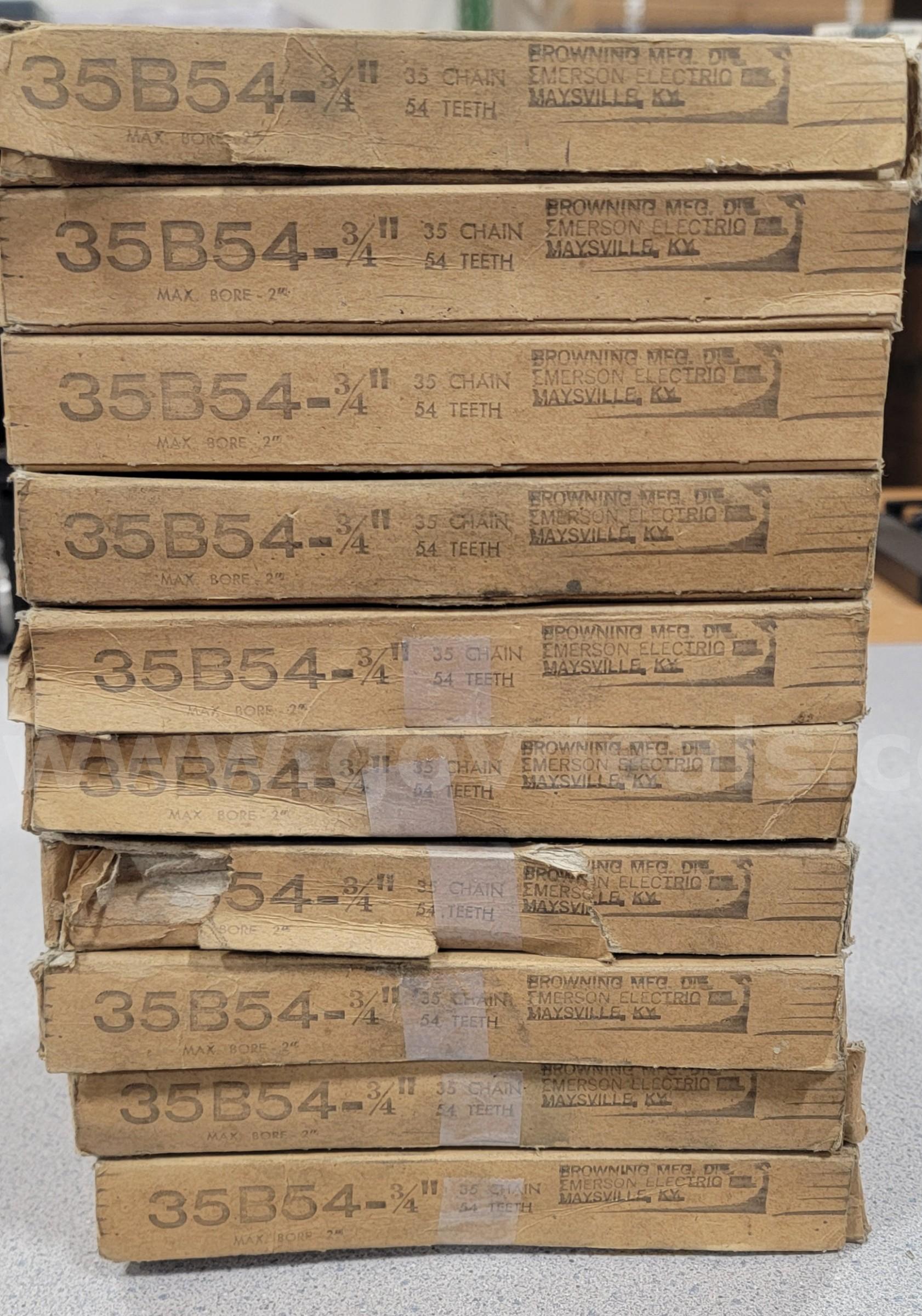 35B54-3/4" Sprocket-Lot of 10   Government Surplus Auction - Primary Photo