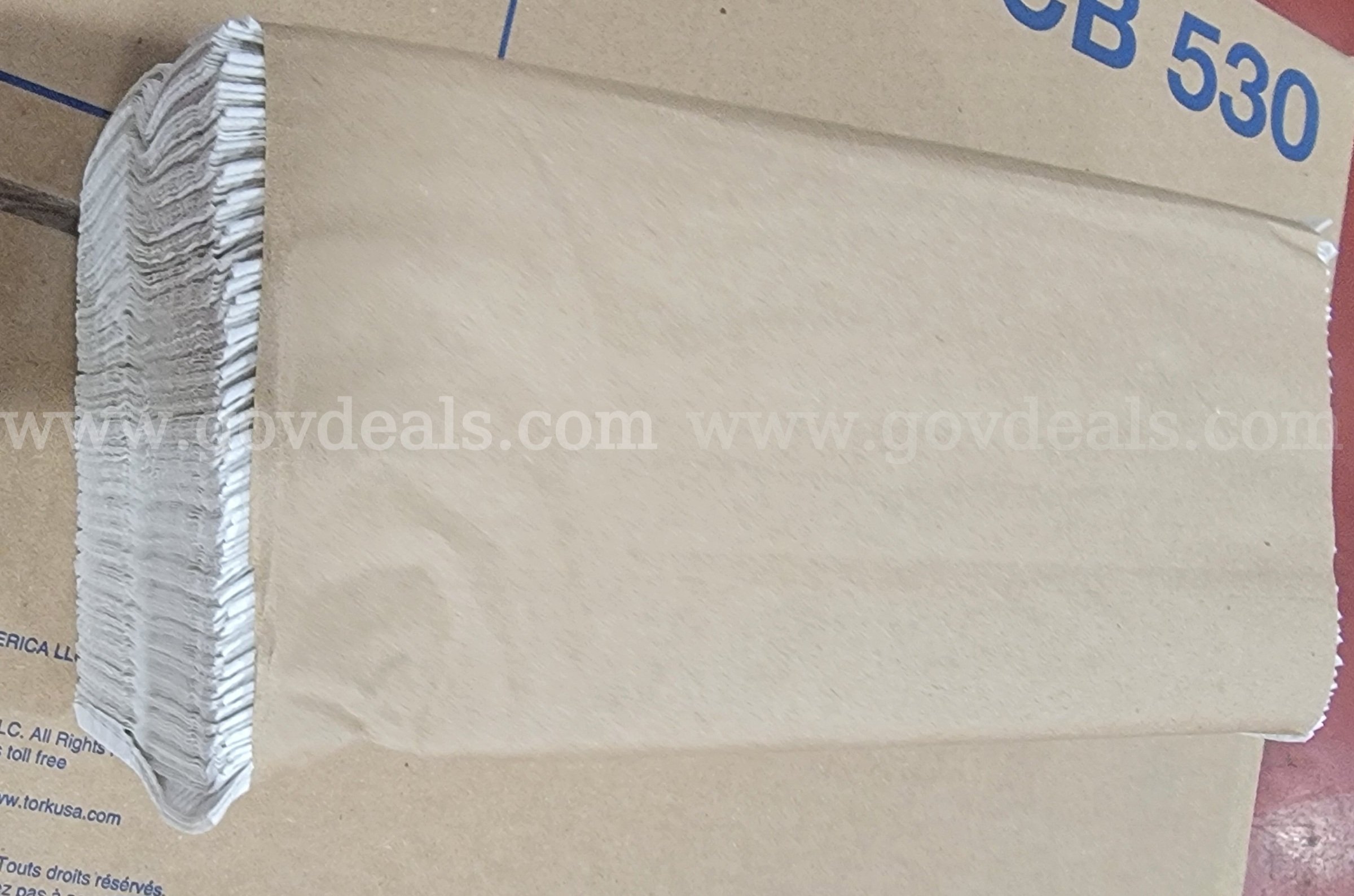1 Pallet C-Fold Hand Towels-48 cases   Government Surplus Auction - Photo #3