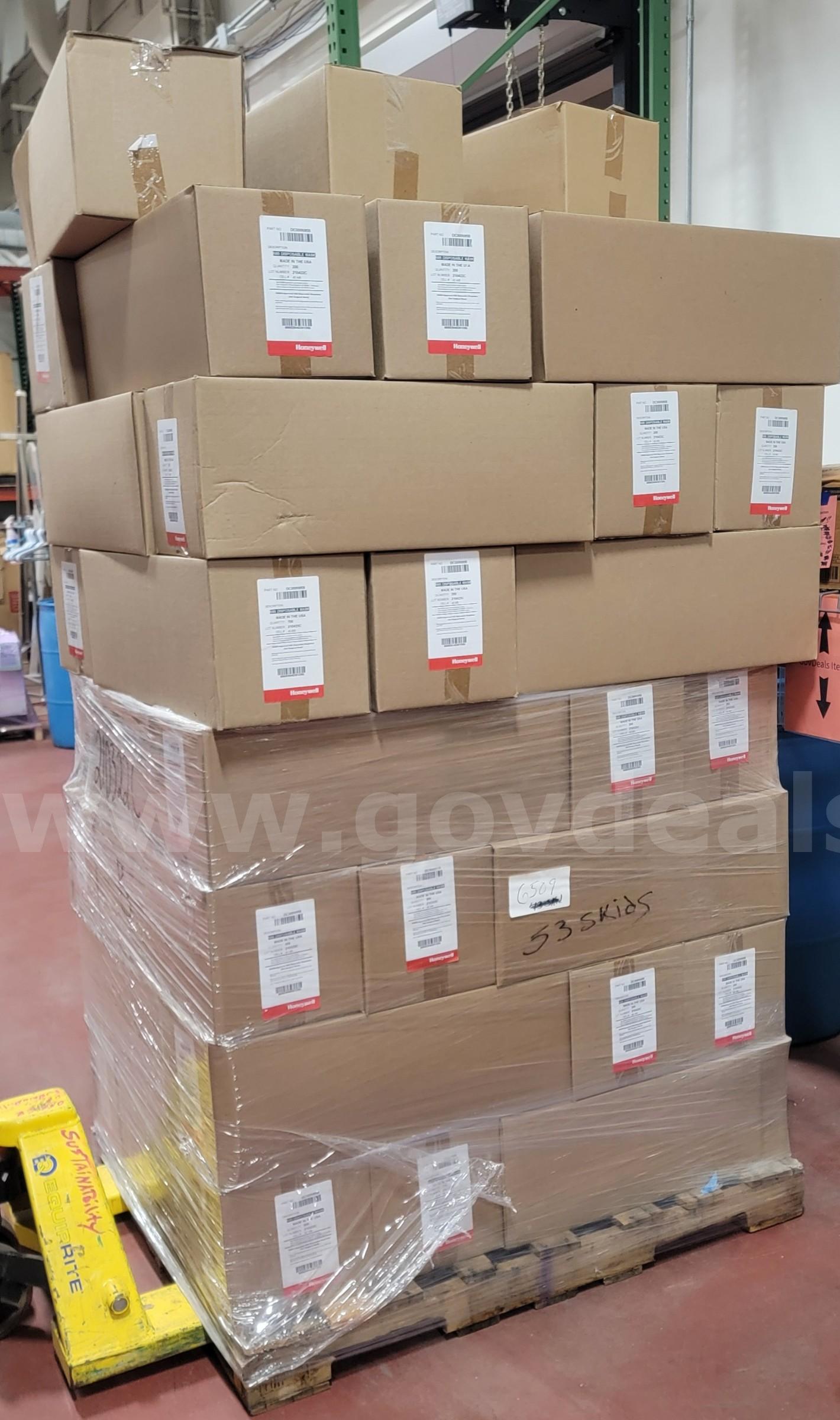 Lot of N95 Masks-45 Cases   Government Surplus Auction - Primary Photo