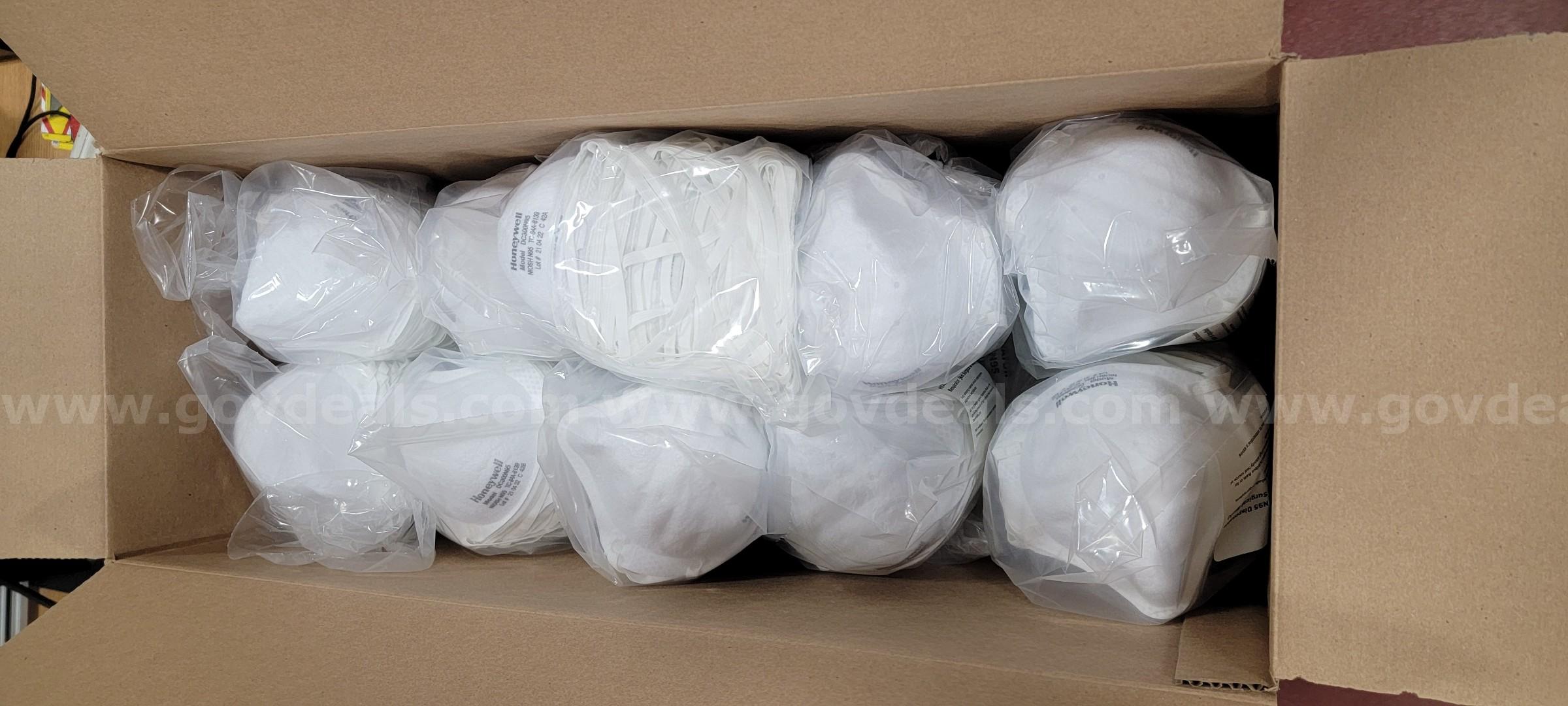 Lot of N95 Masks-45 Cases   Government Surplus Auction - Photo #2