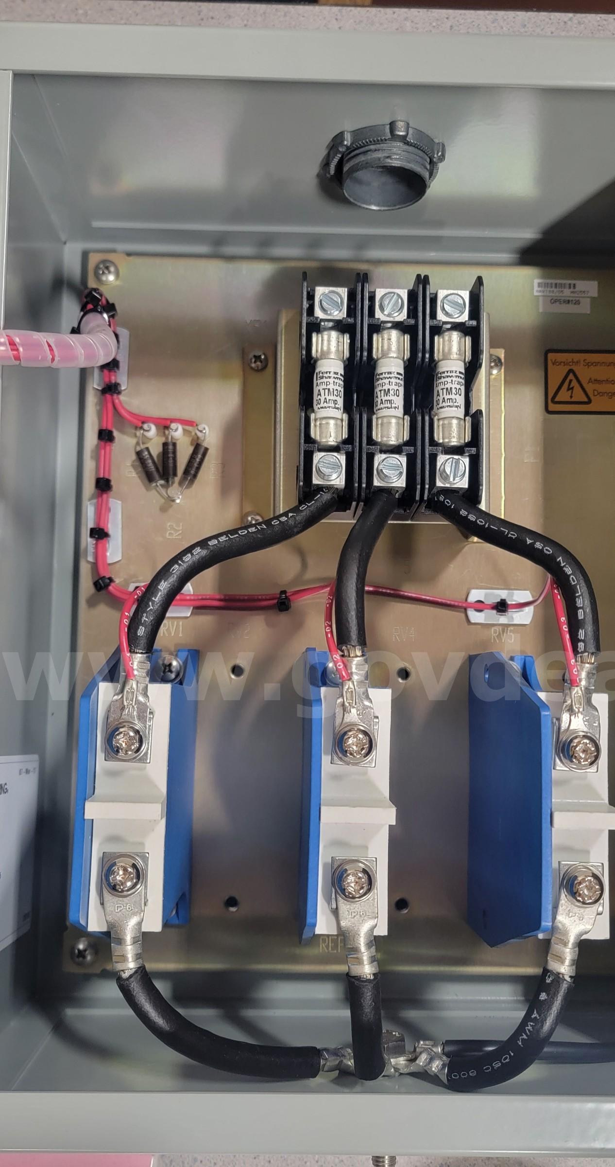 AC Power Surge Protection Panel   Government Surplus Auction - Photo #3