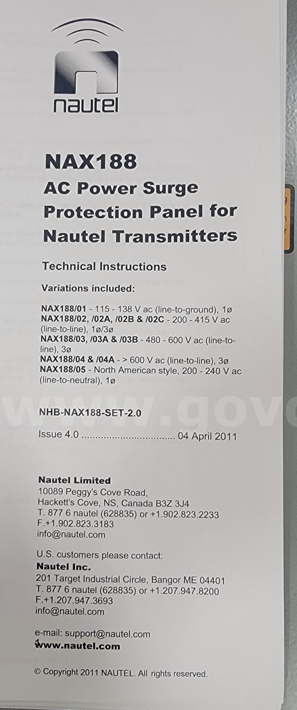 AC Power Surge Protection Panel   Government Surplus Auction - Photo #4