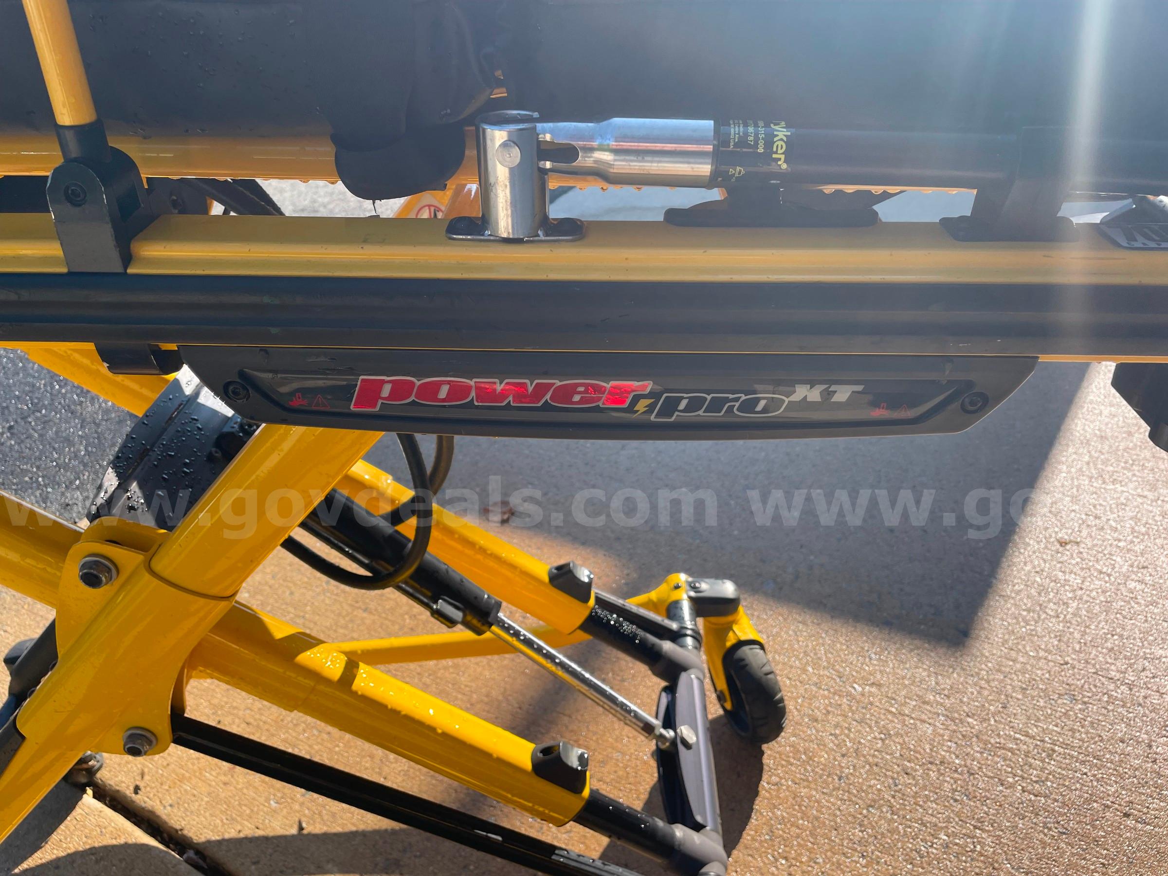 Stryker Power Load Stretcher - PRO XT Model 6500  6500 Government Surplus Auction - Photo #2