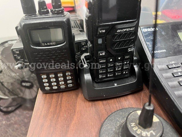 Walkie Talkies, Charging Equipment, Radio Parts   Government Surplus Auction - Primary Photo