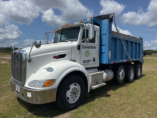 2013 Peterbilt 384 8x4 Tri/A Dump Truck