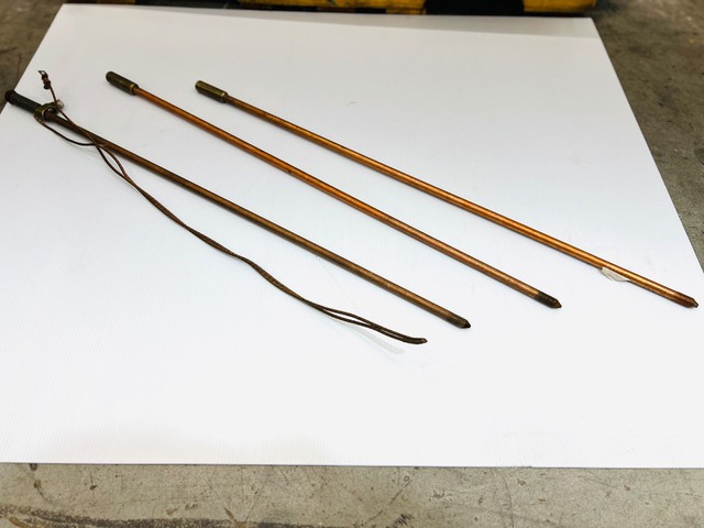 Quantity of (20) Sets of 9 ft. Grounding Rods Assemblies (Unused)