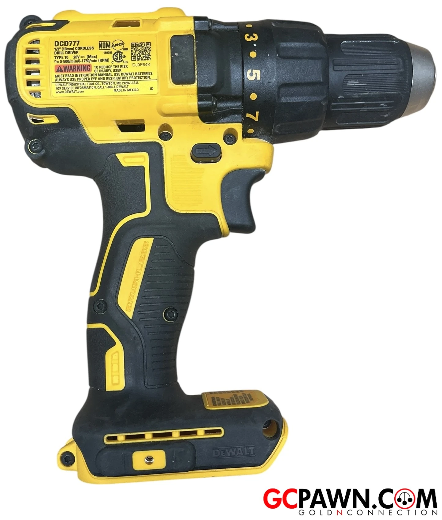 Dewalt Cordless hand tools DCD778 Dodge Charger Government Surplus Auction - Photo #2