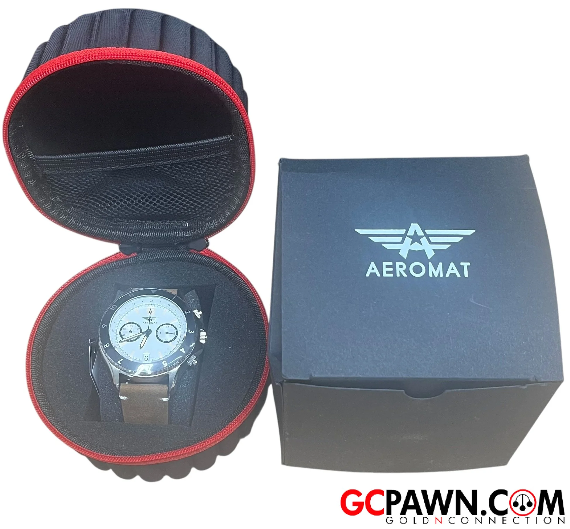 Aeromat Wrist watch Pny-LBR81902-13S64 Case  Government Surplus Auction - Photo #5