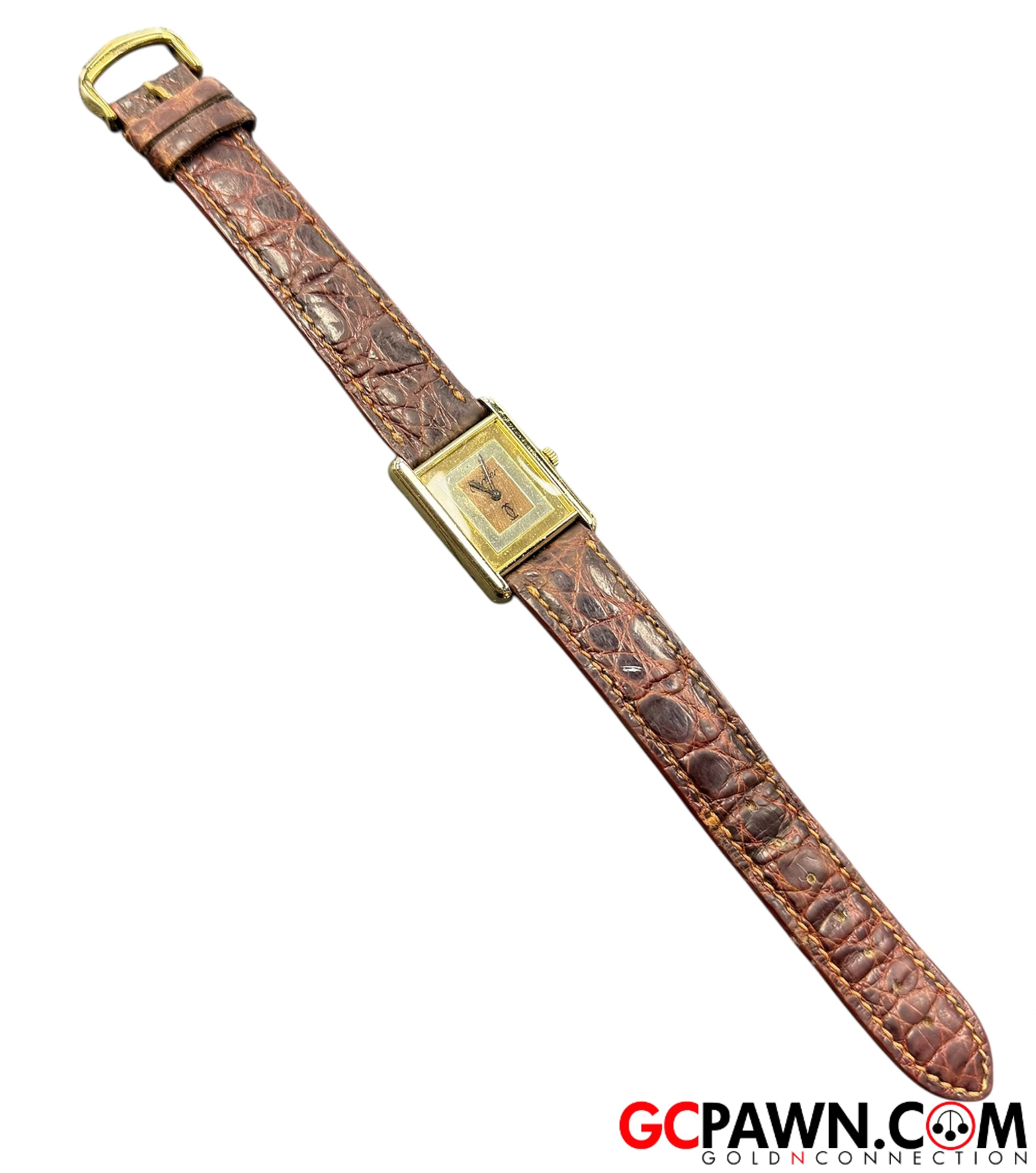 Cartier Wrist watch Argent Case  Government Surplus Auction - Photo #2