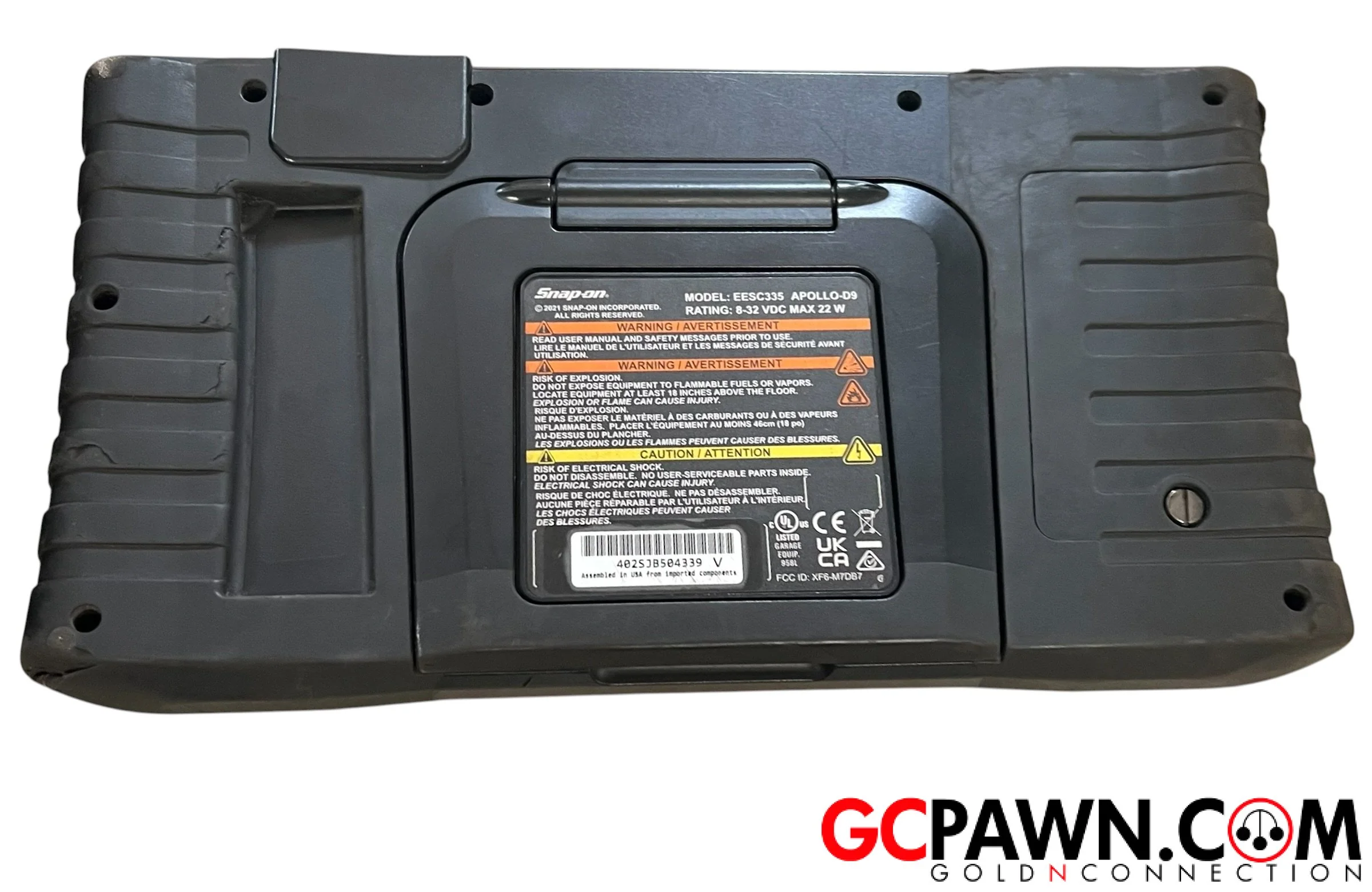 Snap-on Auto service tools EESC335 Dodge Charger Government Surplus Auction - Photo #2