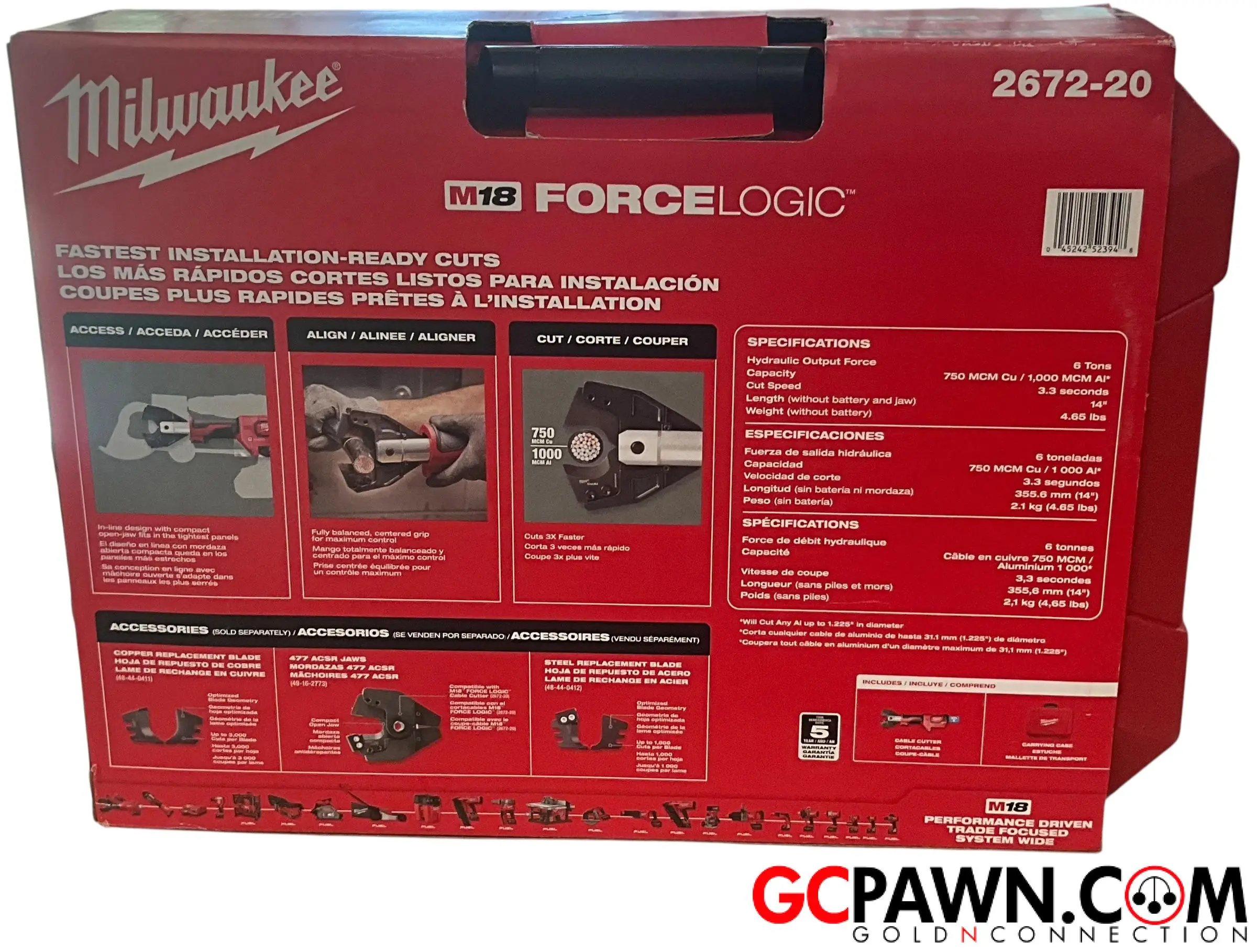 Milwaukee Cordless hand tools 2672-20 Dodge 2672 Government Surplus Auction - Photo #2