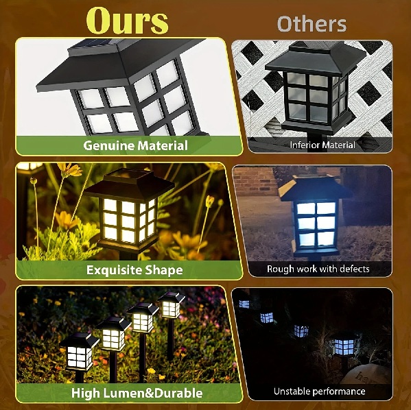4 Piece Solar Garden Lights   Government Surplus Auction - Photo #2