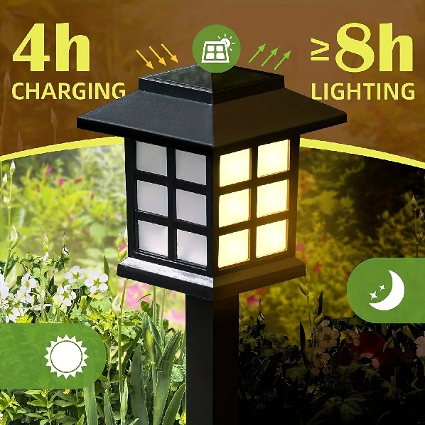 4 Piece Solar Garden Lights   Government Surplus Auction - Photo #4