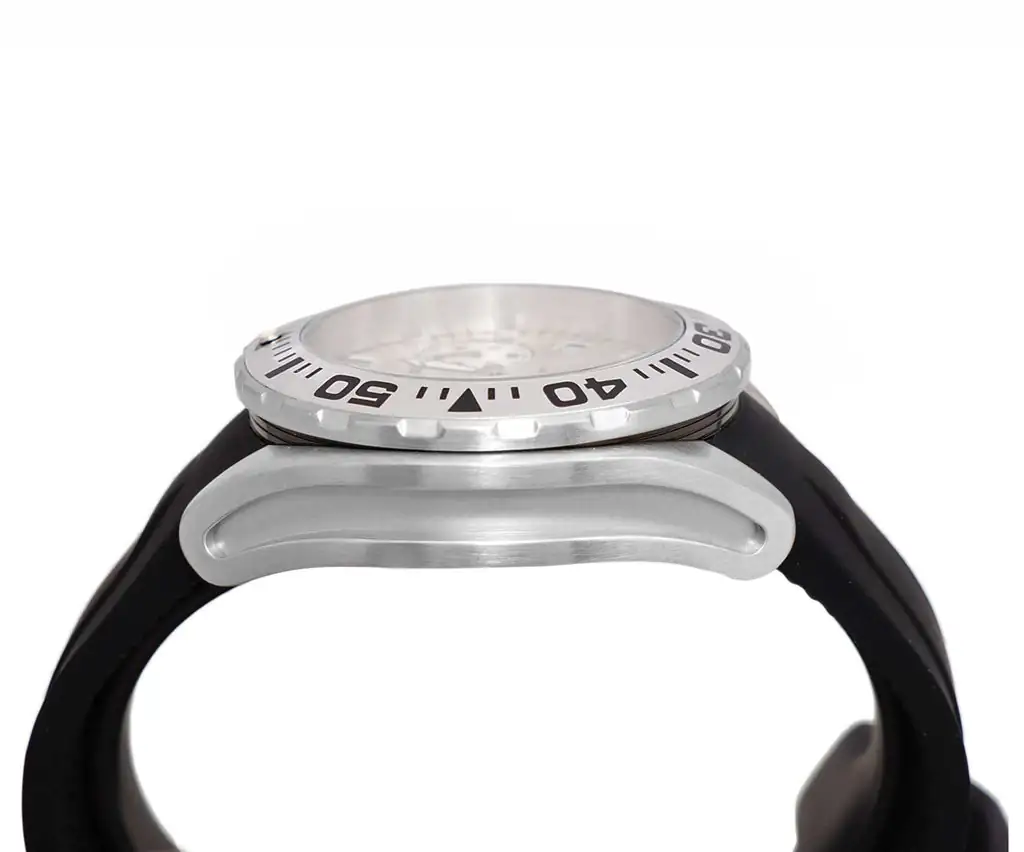 LeChateau, Men's Swiss Multi-Function Ronda X30 Mov't, White Dial -Bezel, C1SK8824-WT - MSRP: $2,340.00 Case 340 Government Surplus Auction - Photo #4