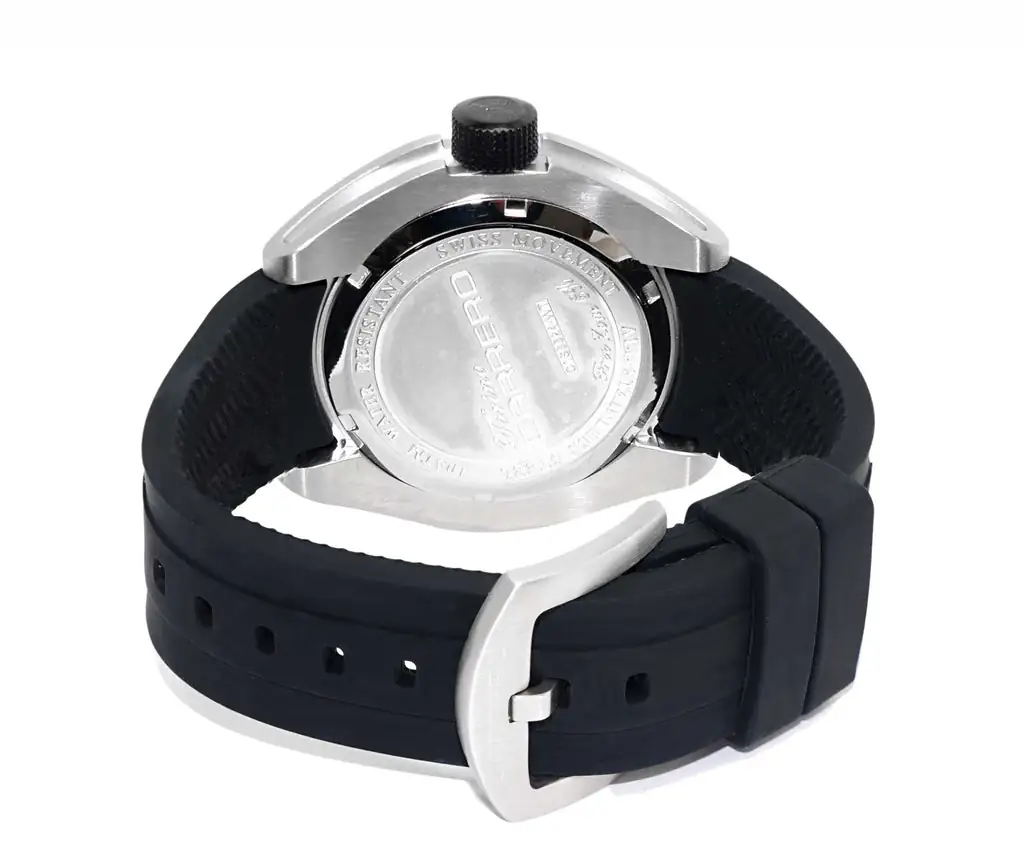 LeChateau, Men's Swiss Multi-Function Ronda X30 Mov't, White Dial -Bezel, C1SK8824-WT - MSRP: $2,340.00 Case 340 Government Surplus Auction - Photo #5