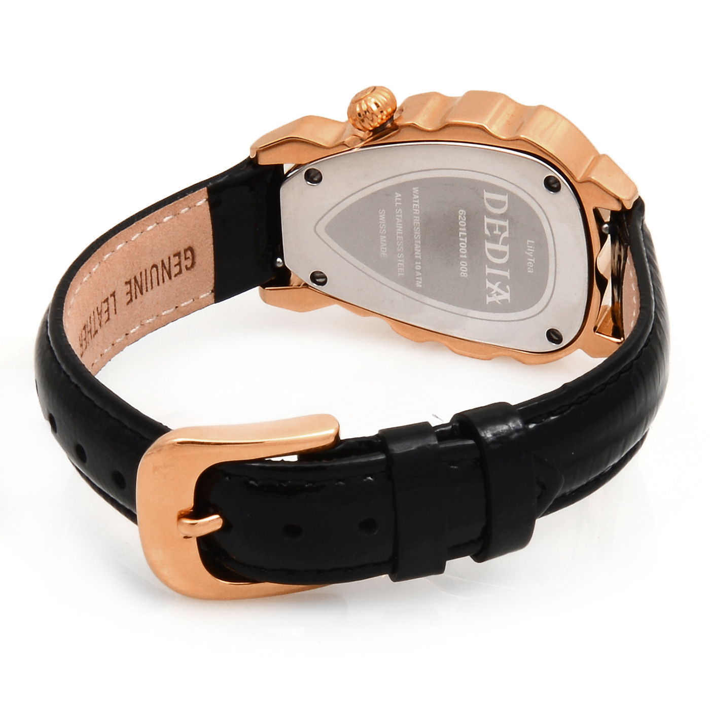 DEDIA Lily LT Ladies Diamond Watch (Brand New) Retails at $1,495.00 Case 495 Government Surplus Auction - Photo #3