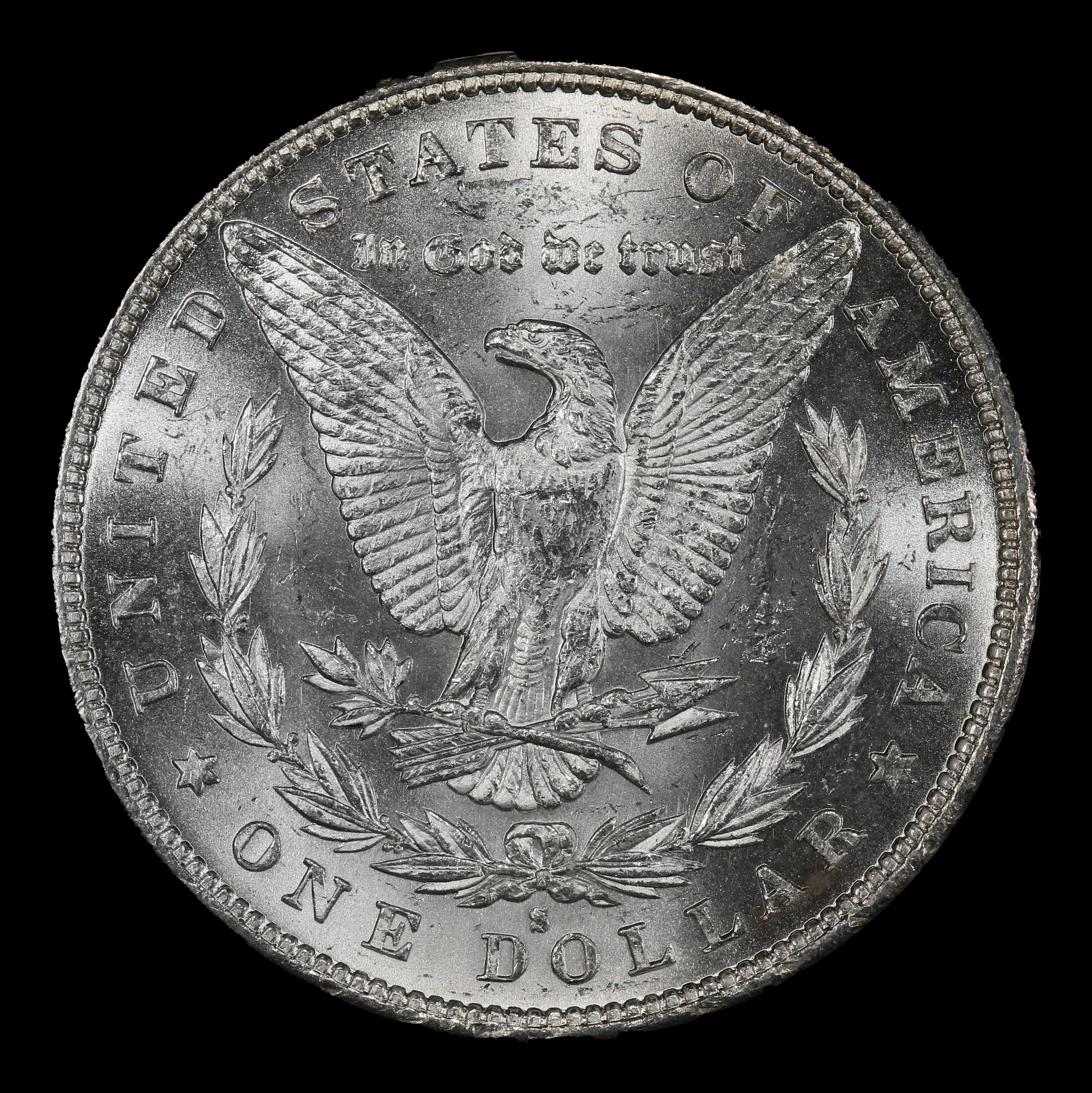 1879-p Morgan Dollar $1 ms66 SEGS  1879 Government Surplus Auction - Photo #3