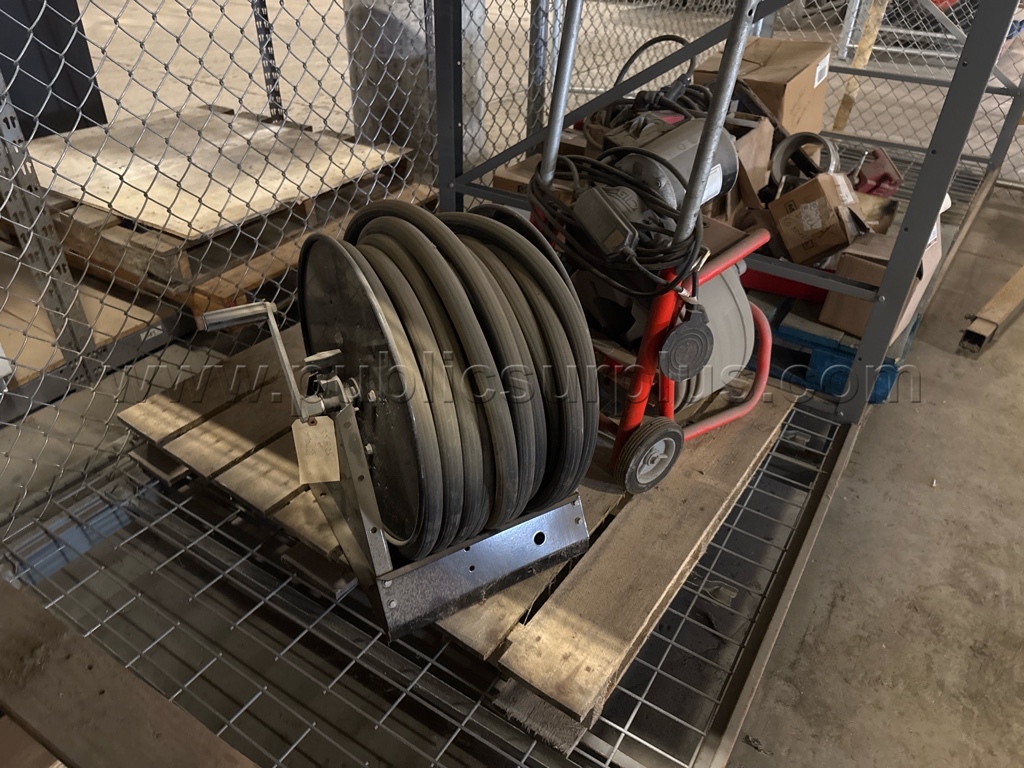 Rigid Drain Cleaning Machine And Hose reel   Government Surplus Auction - Photo #3