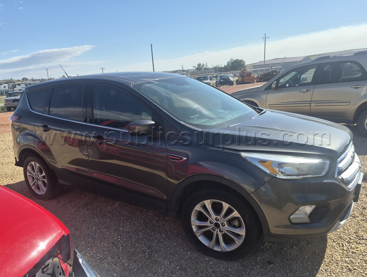 Grey 2017 Ford Escape Ford Escape Government Surplus Auction - Photo #3
