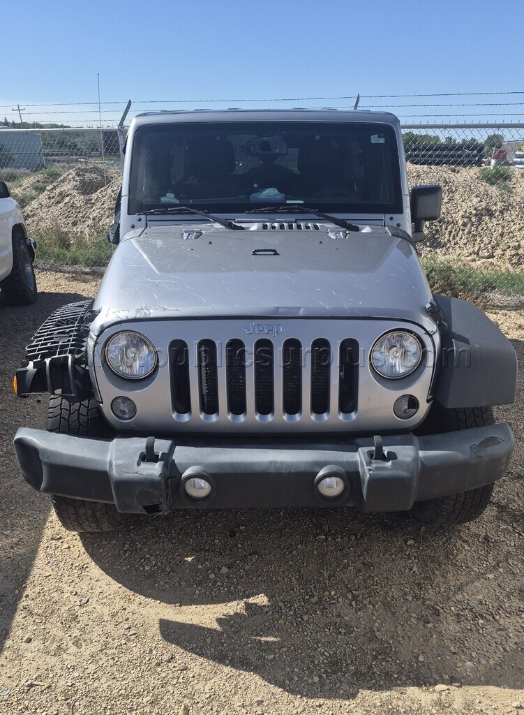 Silver 2016 Jeep Wrangler Jeep  Government Surplus Auction - Photo #2