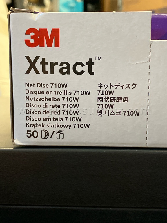 3M Xtract Ceramic Abrasive 6" Disc 180 grit (Box 50pcs) *NEW* - E