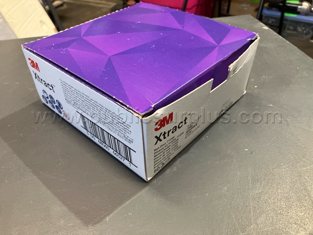 3M Xtract Ceramic Abrasive 6" Disc 150 grit (Box 50pcs) *NEW* - E  150 Government Surplus Auction - Photo #2