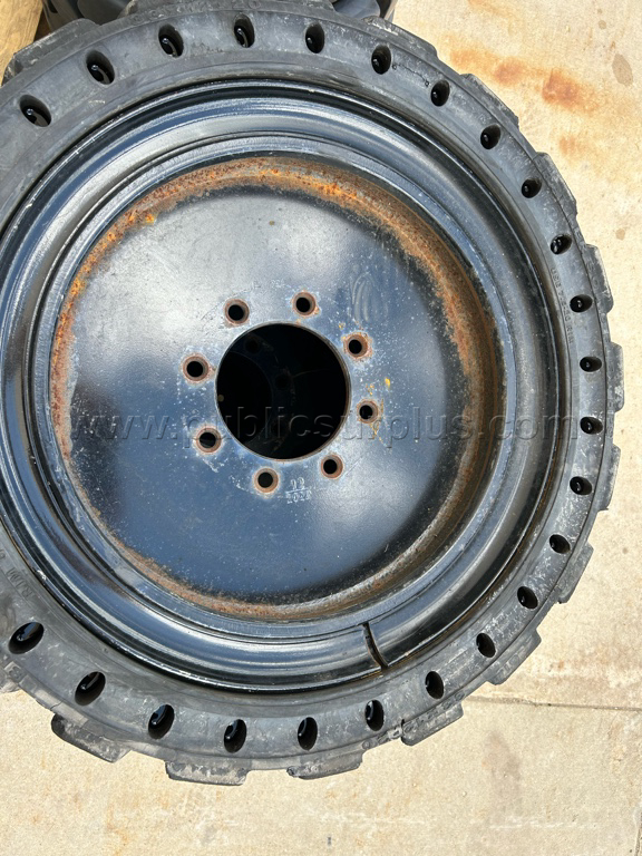 Solid Skid Steer Tires Case  Government Surplus Auction - Photo #2