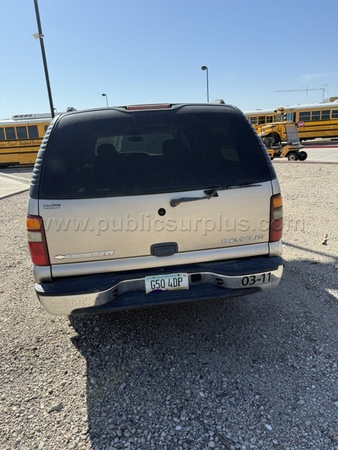 2003 CHEVROLET SUBURBAN Chevrolet SUBURBAN Government Surplus Auction - Photo #5