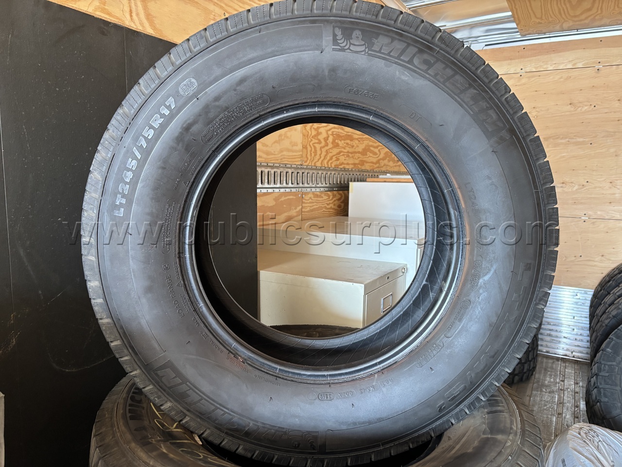 #1 - (1) Lot | (4) Michelin LTX M/S 2 245/75R17  245 Government Surplus Auction - Primary Photo