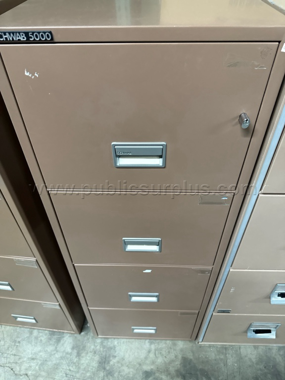 Schwab 5000 File Cabinet # 7G   Government Surplus Auction - Photo #2