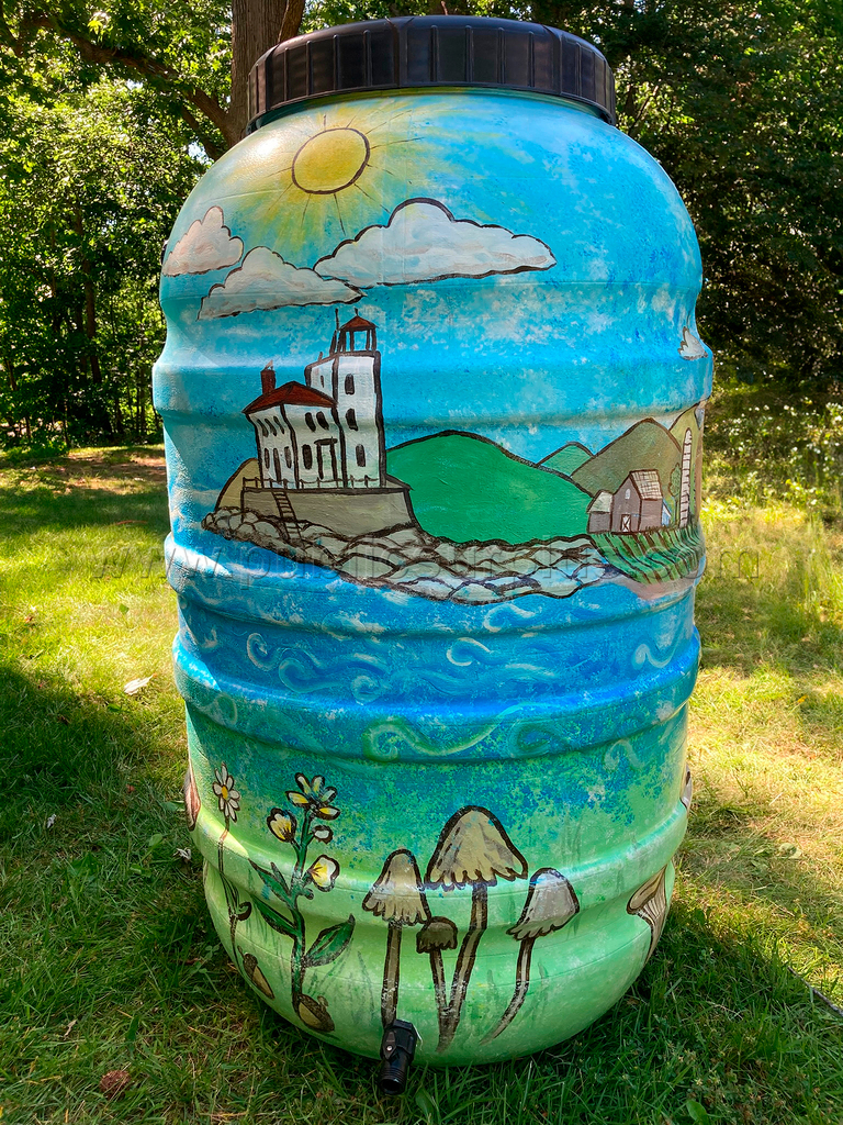 City of Mentor Water Barrel Wonders - Lake Erie: Conserve and Grow   Government Surplus Auction - Photo #4