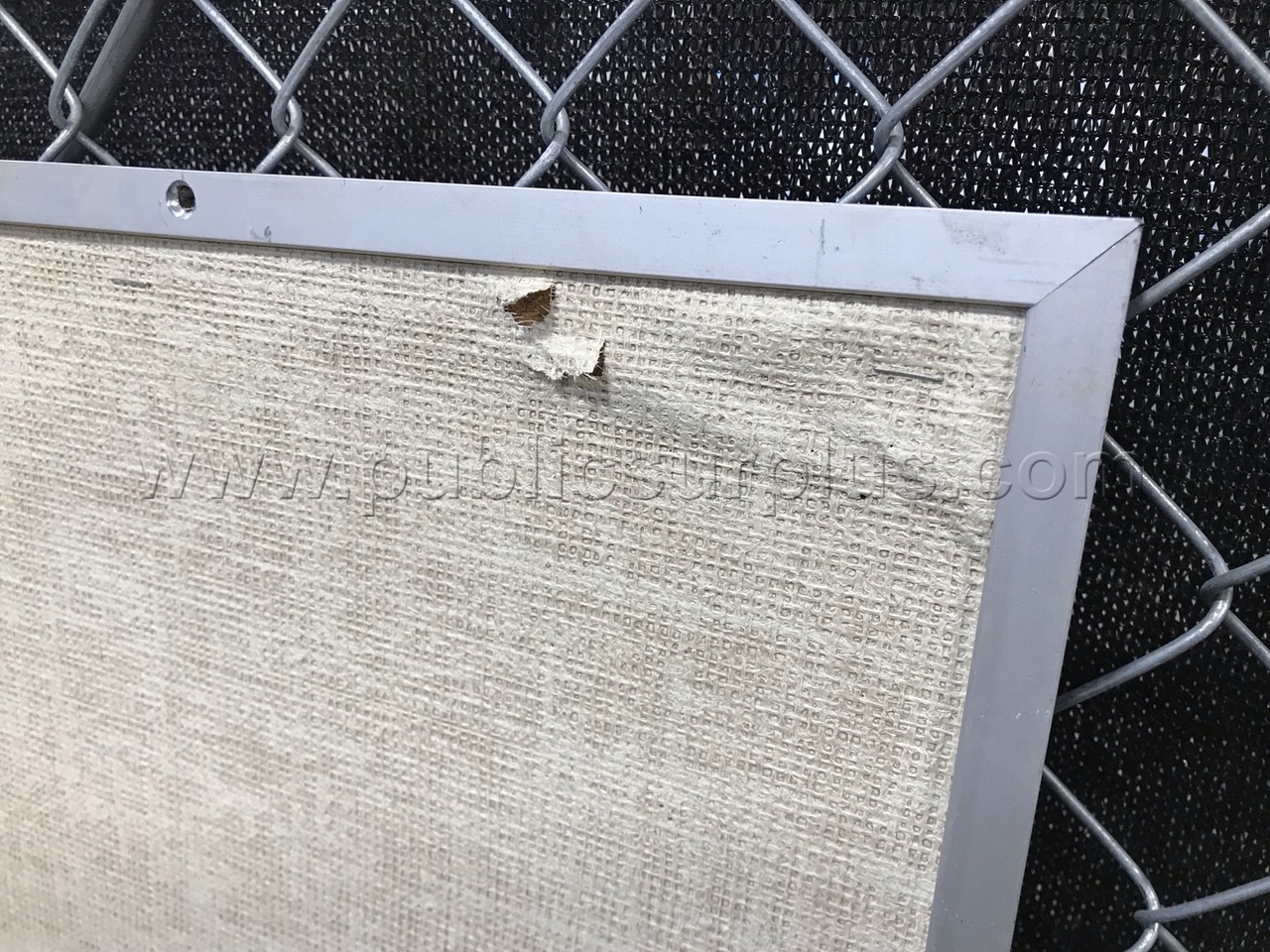 8'x4' Bulletin/Cork Board (Fabric backed Vinyl)   Government Surplus Auction - Photo #3