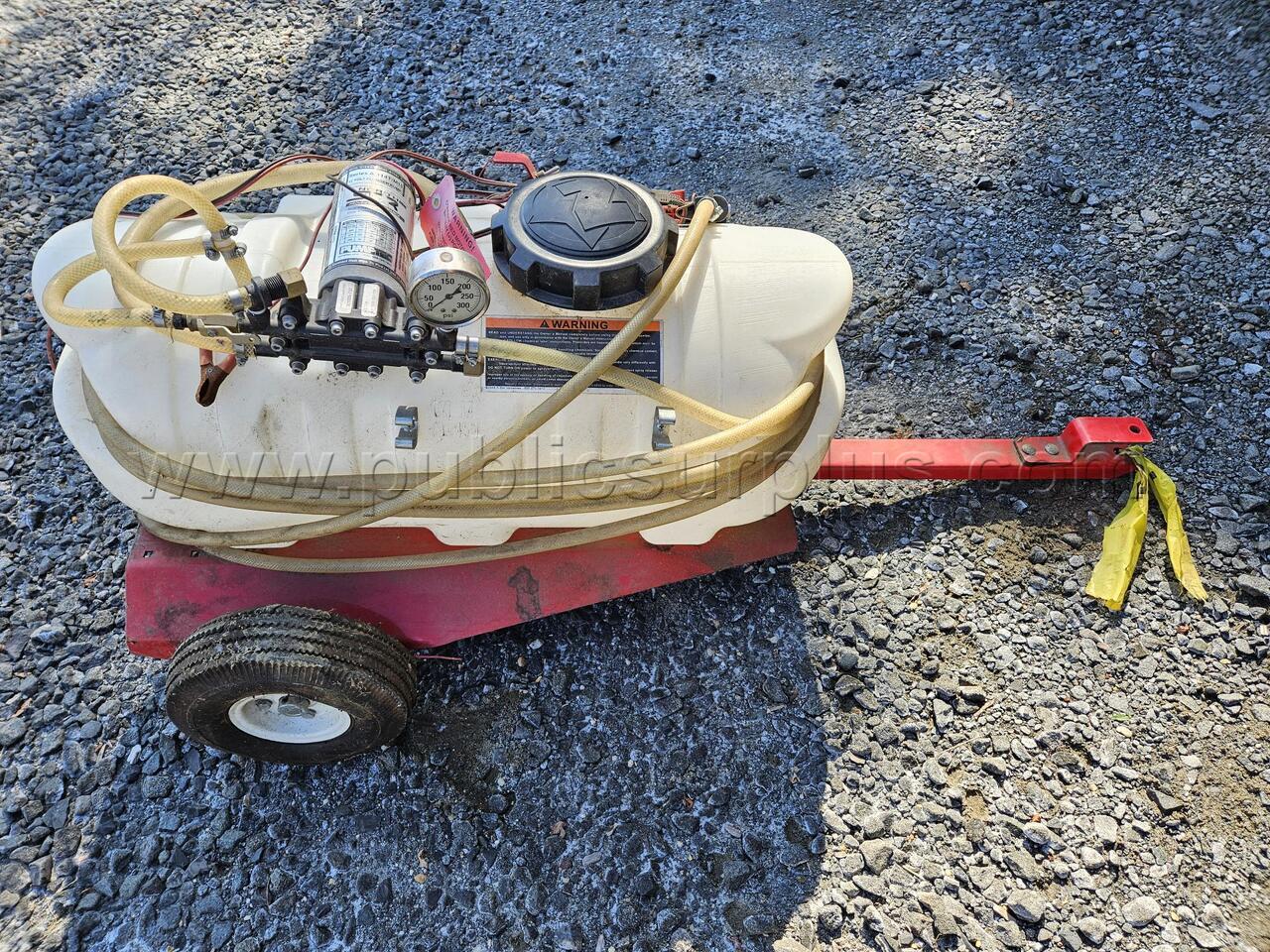 Chemical Sprayer, NORTHSTAR Tow-Behind 12-Volt   Government Surplus Auction - Photo #4