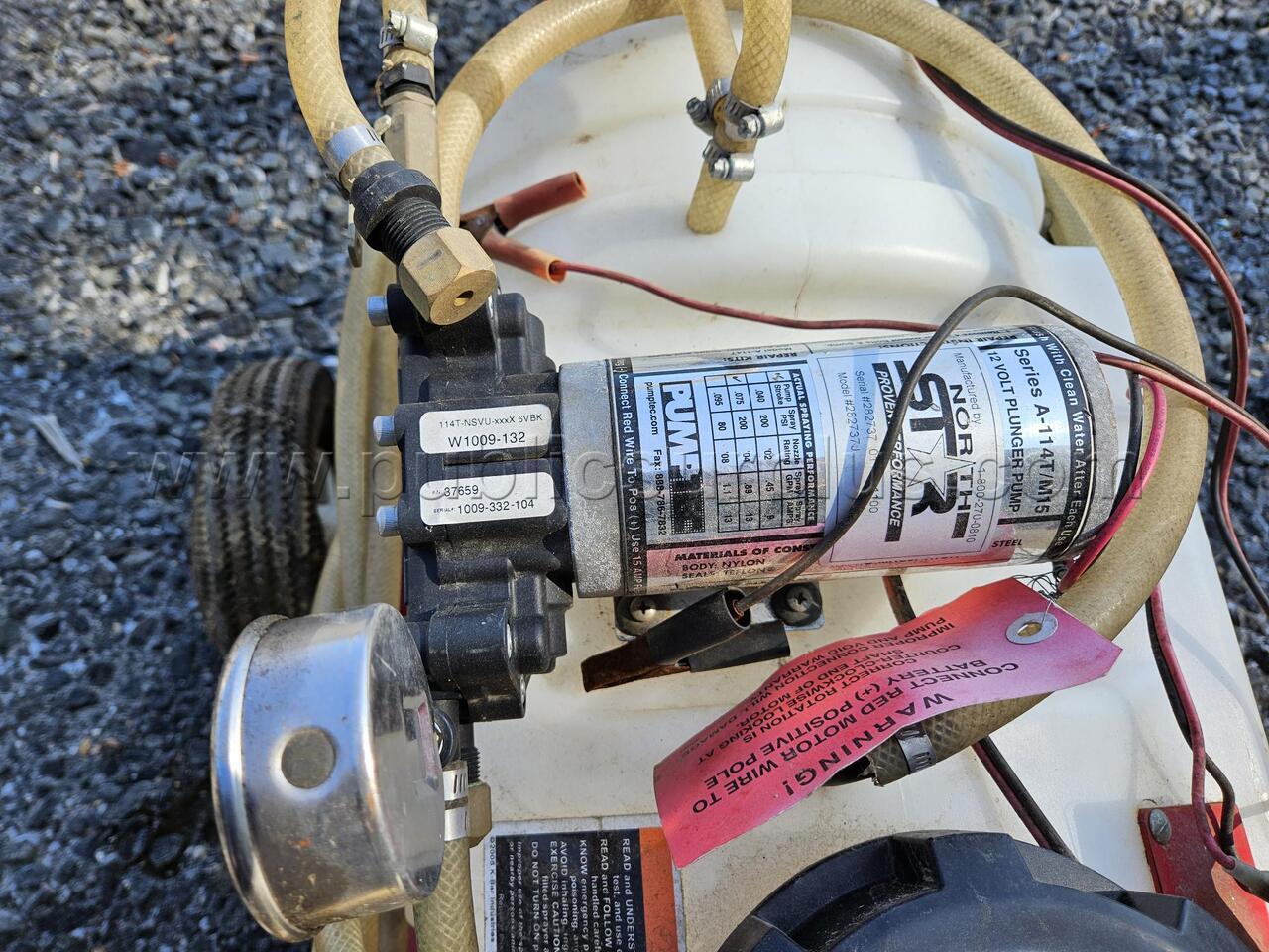 Chemical Sprayer, NORTHSTAR Tow-Behind 12-Volt   Government Surplus Auction - Photo #5