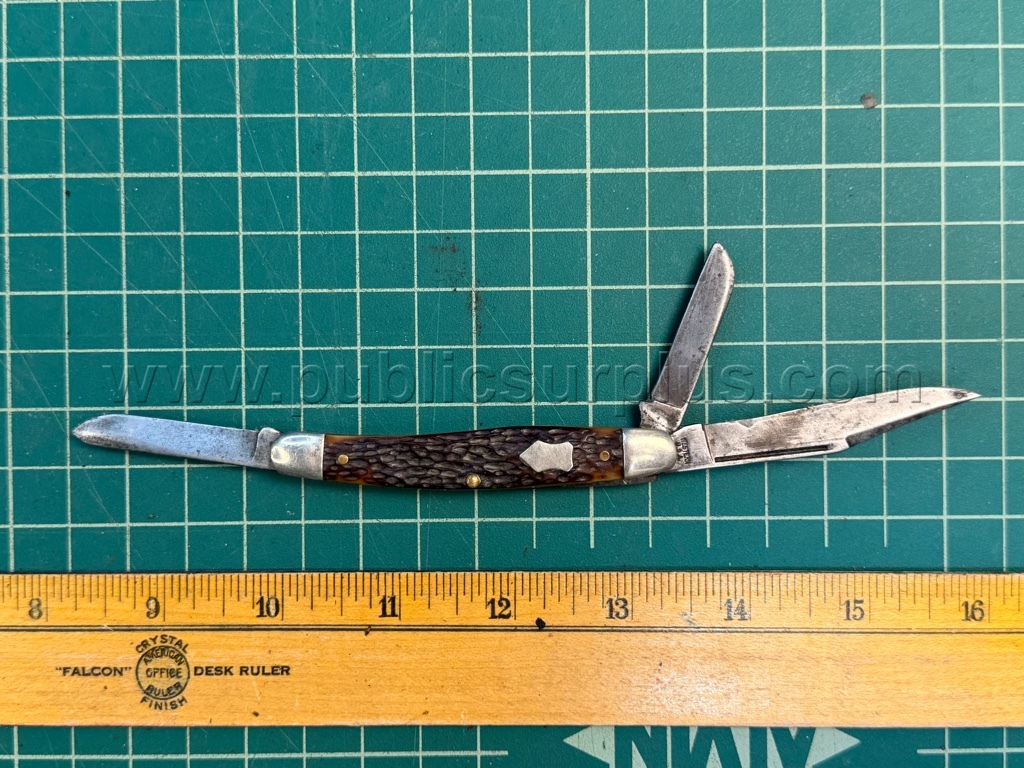 Vintage Pocketknives - QTY 10 - Shipping $12.00   Government Surplus Auction - Photo #6
