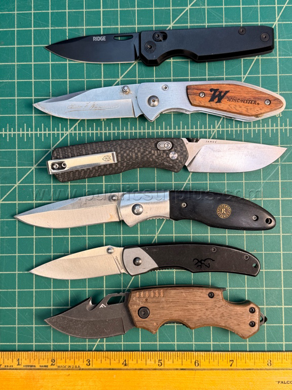 Assorted Knives - QTY 12 - Shipping $12.00   Government Surplus Auction - Photo #3