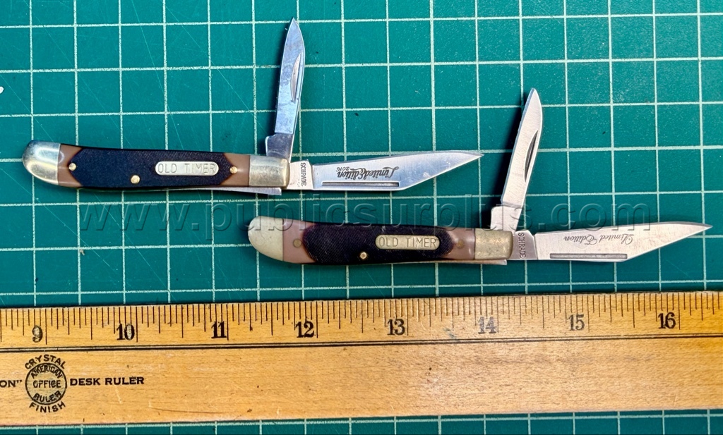 Old Timer Knives - QTY 9 - Shipping $12.00   Government Surplus Auction - Photo #5