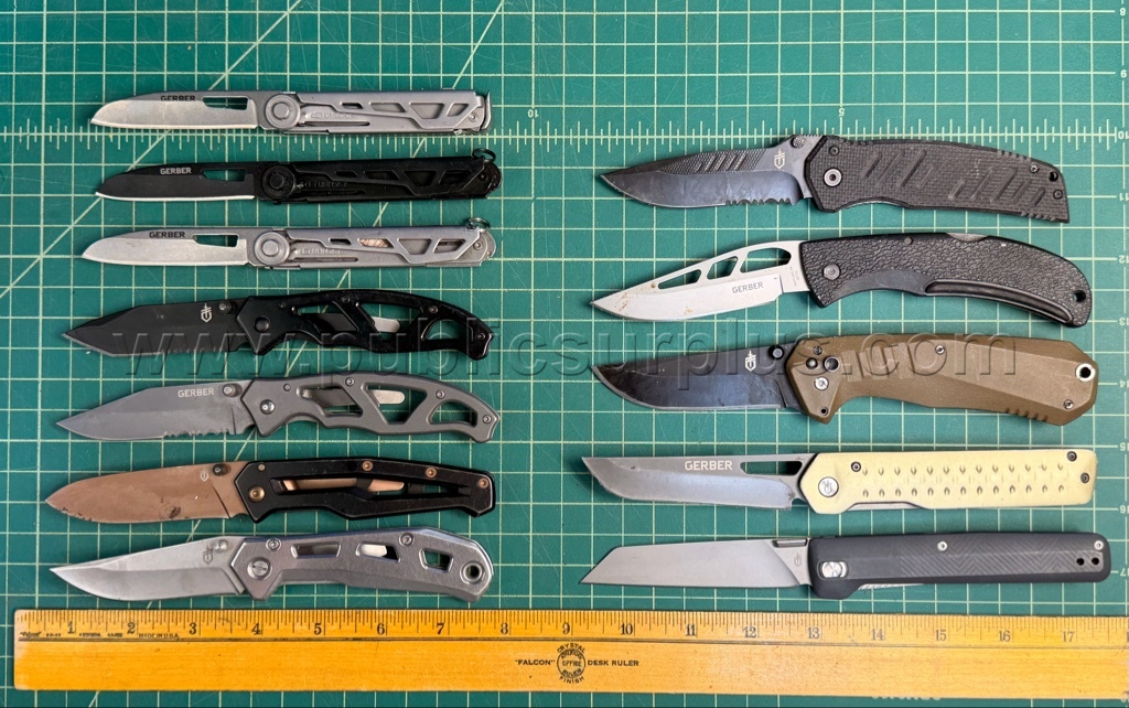 Gerber Knives - QTY 12 - Shipping $12.00