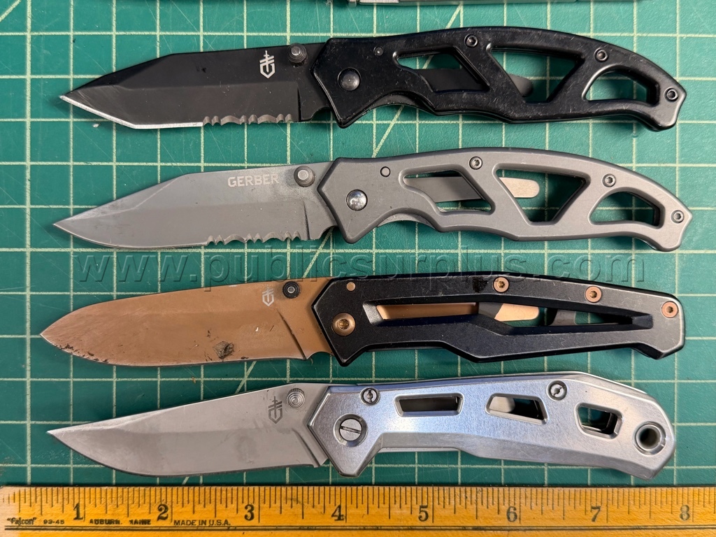 Gerber Knives - QTY 12 - Shipping $12.00   Government Surplus Auction - Photo #4