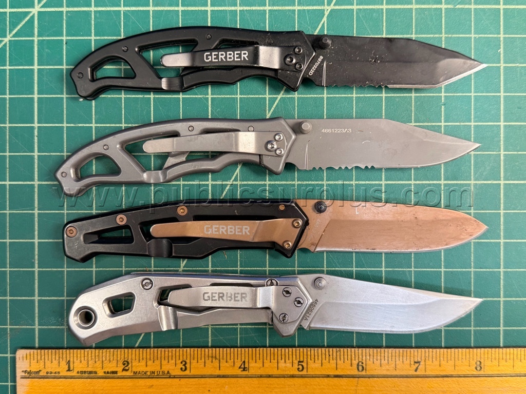 Gerber Knives - QTY 12 - Shipping $12.00   Government Surplus Auction - Photo #5