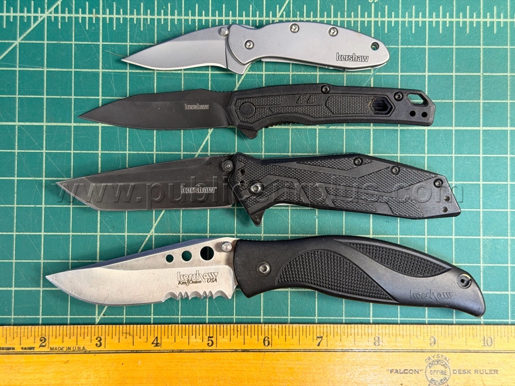 Kershaw Knives - QTY 4 - Shipping $12.00