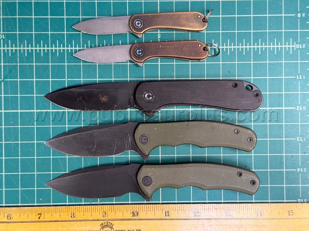 CIVIVI Folding Knives - QTY 5 - Shipping $12.00