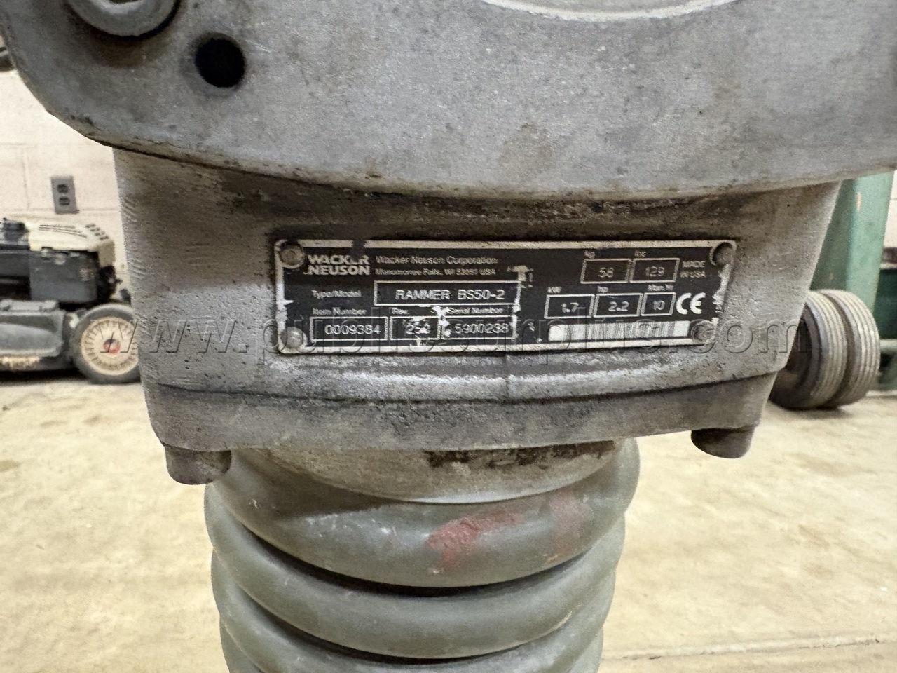 2010 Wacker Neuson Jumping Jack Tamper Wacker Neuson  Government Surplus Auction - Photo #6