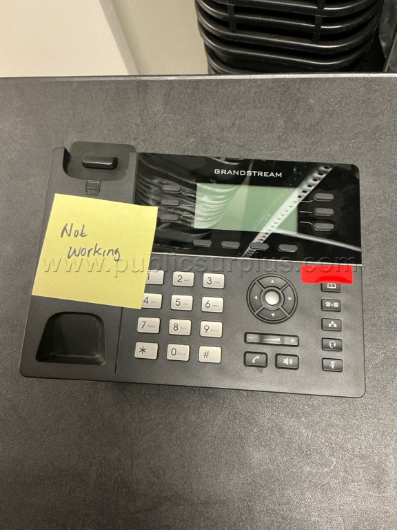 VOIP GRANDSTREAM PHONE   Government Surplus Auction - Primary Photo