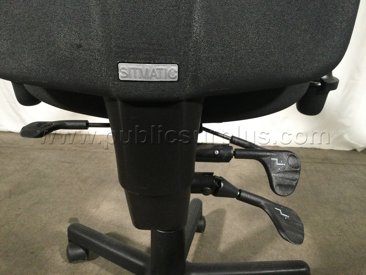 Sitmatic Office Chair - 3323   Government Surplus Auction - Photo #6